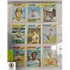 Image 1 : 1977 TOPPS AUTOGRAPHED BASEBALL CARDS