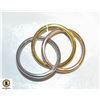 Image 1 : NEW SIZE 4 TRIPLE LOOP RING