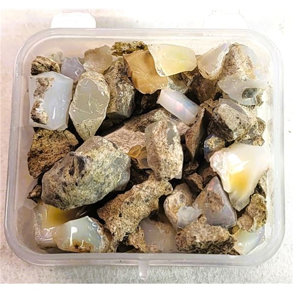 3)  LOT OF 103 CT NATURAL ROUGH OPAL GEMSTONE