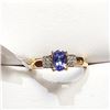 Image 1 : S211-247 SILVER TANZANITE RING