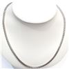 Image 1 : S211-229 SILVER RHODIUM PLATED NECKLACE