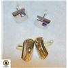 Image 1 : 2 SETS OF GOLD & SILVER PLATED CUFF LINKS