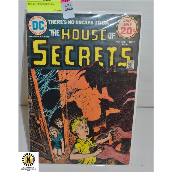 HOUSE OF SECRETS 124