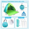 Image 2 : NEW REPACK EASY POP UP BEACH TENT, GREEN