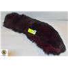 Image 1 : ESTATE THICK DYED MINK FUR COLLAR WITH