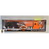 Image 1 : 18 WHEELER SEMI TRUCK TRACTOR TRAILER DIECAST