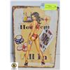 Image 1 : TEXAS HOLD 'EM ALL IN METAL SIGN