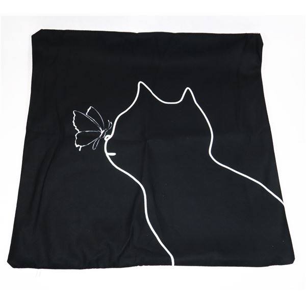 NEW CAT THEME PILLOWCASE 45CMX45CM