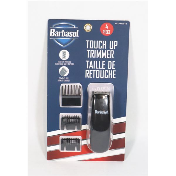 NEW 4PC BARBASOL TOUCH UP TRIMMER