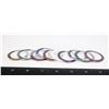 Image 1 : 10 NEW ROLLS OF MIXED COLORED NAIL STRIPING TAPE