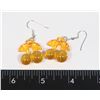 Image 1 : NEW ORANGE CHERRY THEME DROP EARRINGS