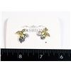 Image 1 : NEW CUBIC ZIRCONIA CHERRY STUD EARRING