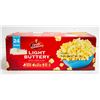 Image 1 : CASE OF 24 PACKS ORVILLE REDENBACHER LIGHT BUTTERY