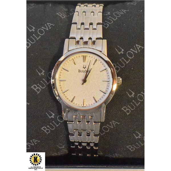 BRAND NEW GENUINE BULOVA LADIES WATCH - JJ