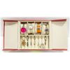 Image 1 : ESTATE JEWELRY BOX OF WATCHES & RINGS