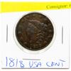 Image 1 : 1818 USA EARLY COPPER CENT