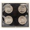 Image 1 : 1983 CALGARY STAMPEDE 4-PACK SOUVENIR DOLLARS