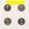 Image 2 : LOT OF 4 60'S, 70'S, 80'S CANADIAN 50 CENT PIECES