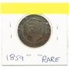 Image 2 : 1859 CANADA 1 CENT COIN