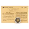 Image 1 : CERTIFIED 1996 CANADA $2 TEST TOKEN