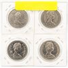 Image 2 : LOT OF 4 VARIOUS CANADIAN DOLLARS
