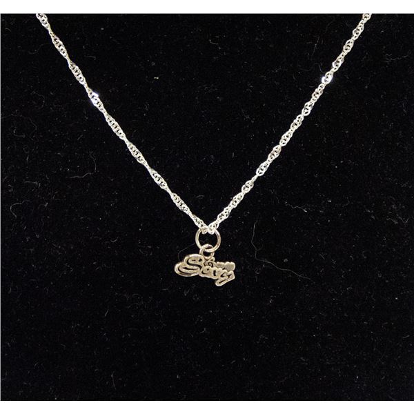 BZ1406-246 SILVER NECKLACE