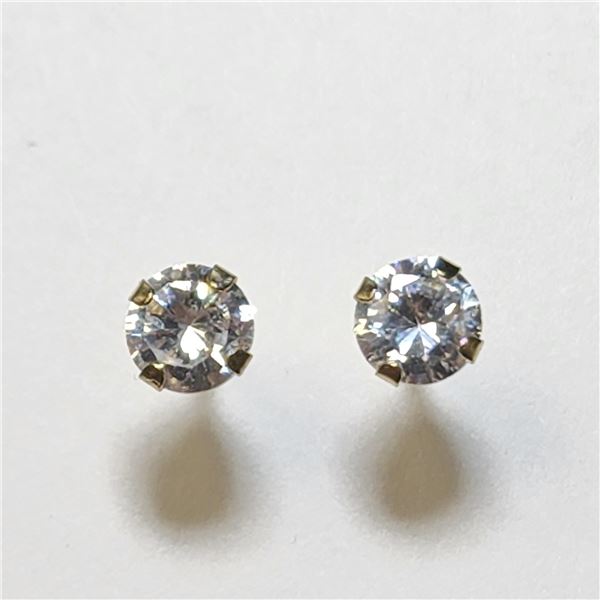BZ1406-219 14K CZ EARRINGS