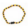 Image 1 : GENUINE BALTIC AMBER ANKLET 12" LONG