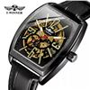 NEW BLACK T-WINNER SKELITAL PERPETUAL MENS WATCH