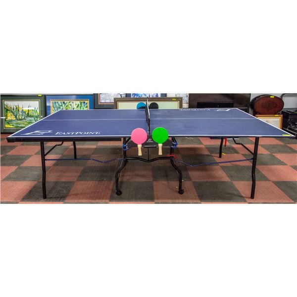 PING PONG TABLE 4 PADDLES PLUS NET - AS IS