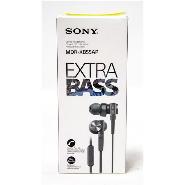 NEW REPACKED SONY EXTRA BASS IN EAR SOUND