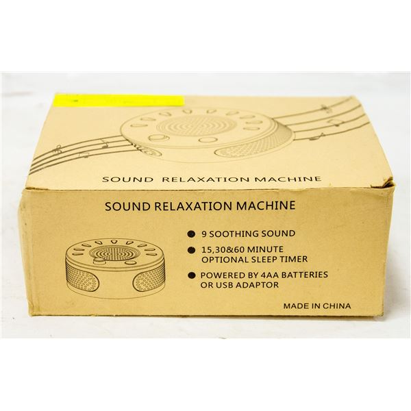 RELAXING SOUNDS MACHINE