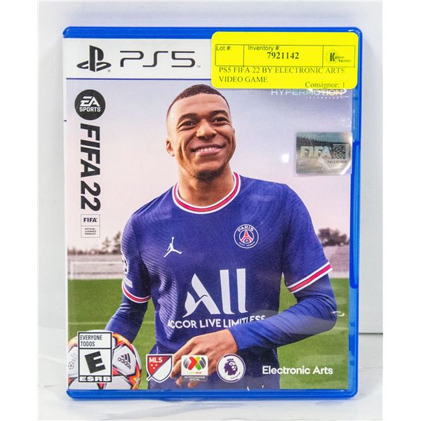 PS5 FIFA 22 BY ELECTRONIC ARTS VIDEO GAME