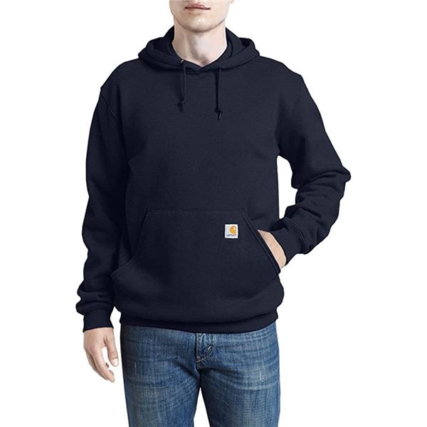 NEW CARHARTT SIZE LARGE DARK BLUE HOODIE