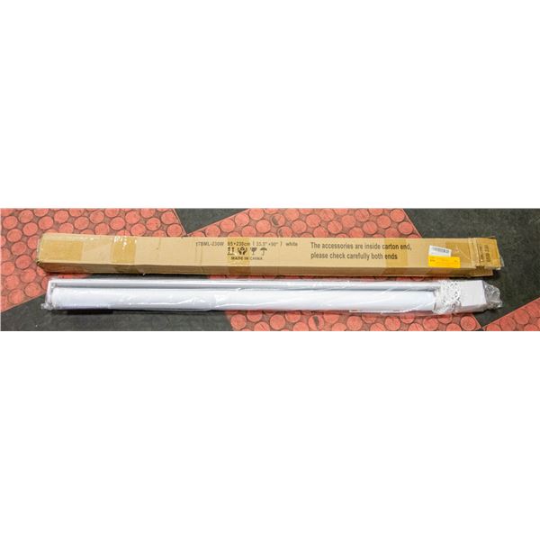 NEW REPACK LUCKUP HORIZONTAL ZEBRA ROLLER SHADE