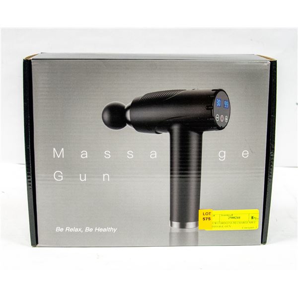 NEW CORDLESS RECHARGEABLE MASSAGE GUN