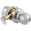Image 1 : NEW MASTERCRAFT BRUSHED CHROME CYLINDER LOCK