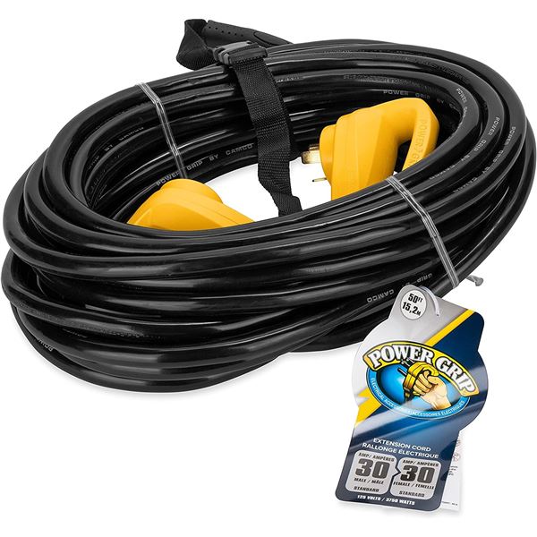 POWERGRIP 50FT 30AMP RV EXTENSION CORD