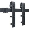 Image 1 : HEAVY METAL BARN DOOR HARDWARE KIT