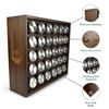 Image 2 : NEW UNBOXED PALM NAKI 30 SLOT STANDING SPICE RACK