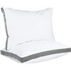 Image 1 : NEW UNBOXED UTOPIA BEDDING 2 PACK OF QUEEN PILLOWS
