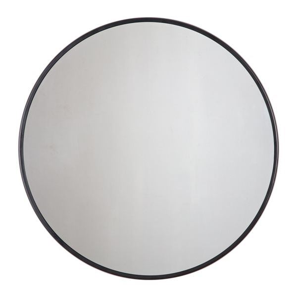 NEW BLACK TLF-30 ROUND MIRROR