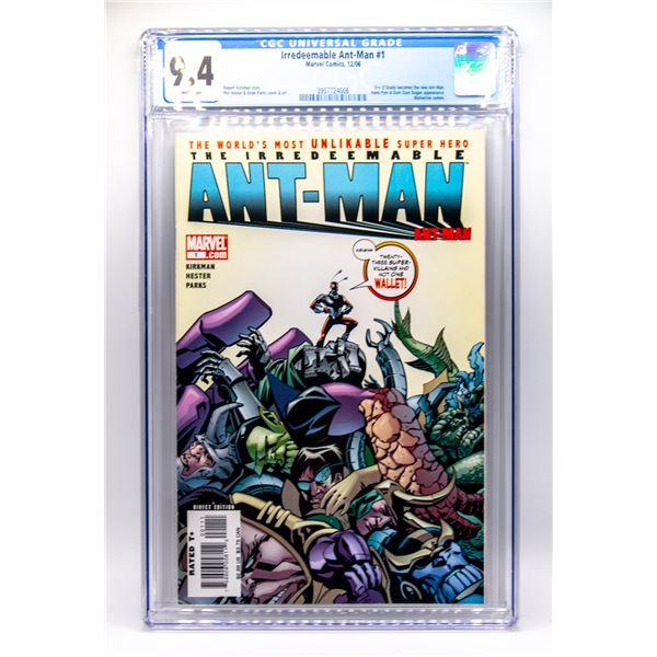 CGC 9.4 IRREDEEMABLE ANT MAN