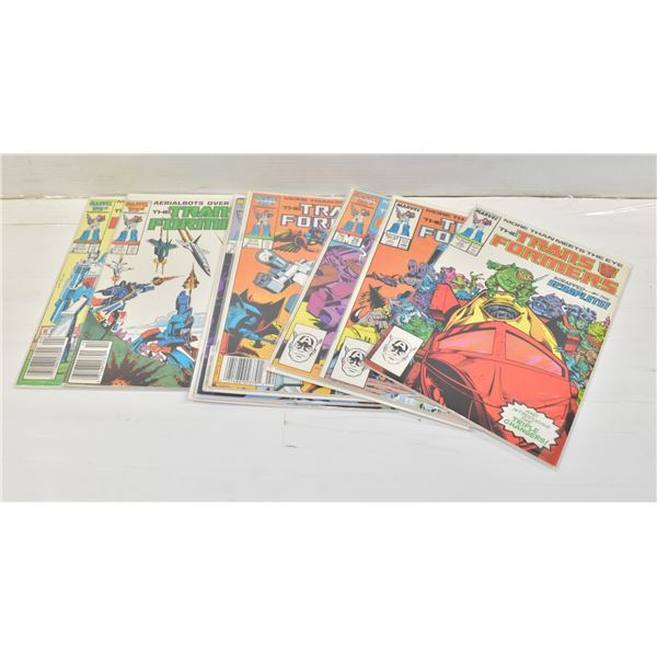 MARVEL TRANSFORMERS #20-29 COMIC LOT