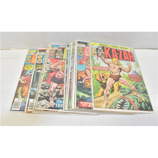 MARVEL KA-ZAR (1973) #1-20 COMIC SET