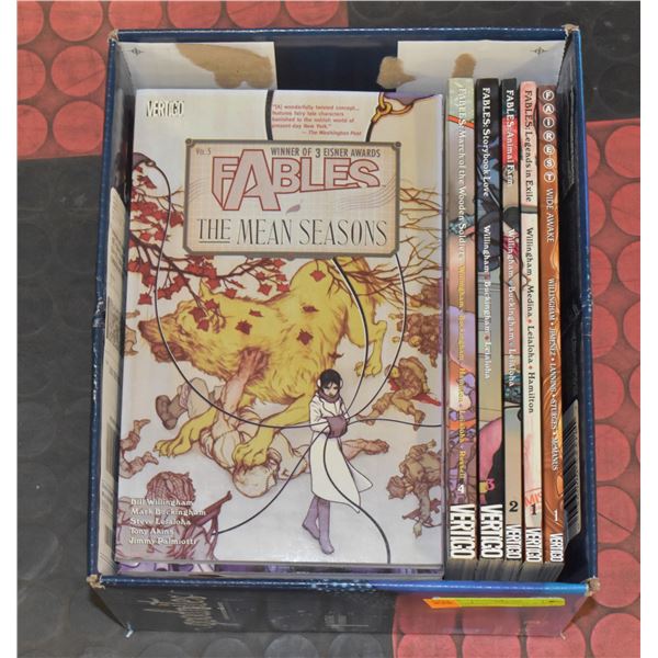 DC/VERTIGO FABLES #1-16 TPB COMIC LOT