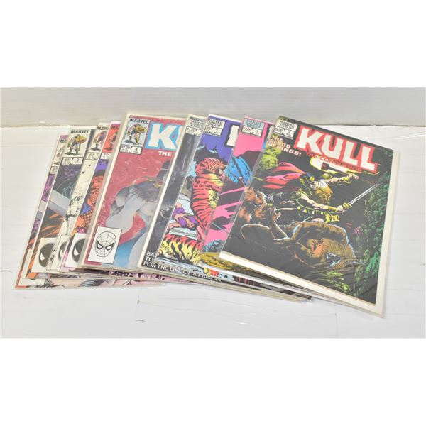 MARVEL KULL THE CONQUEROR #1,2 AND #1-10 COMIC LOT