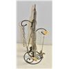 Image 1 : METAL JEWELLERY STAND WITH CONTENTS