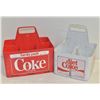 Image 1 : VINTAGE COKE & DIET COKE CARRYING CRATES