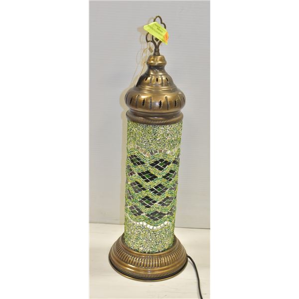 TURKISH GLASS BEAD LAMP
